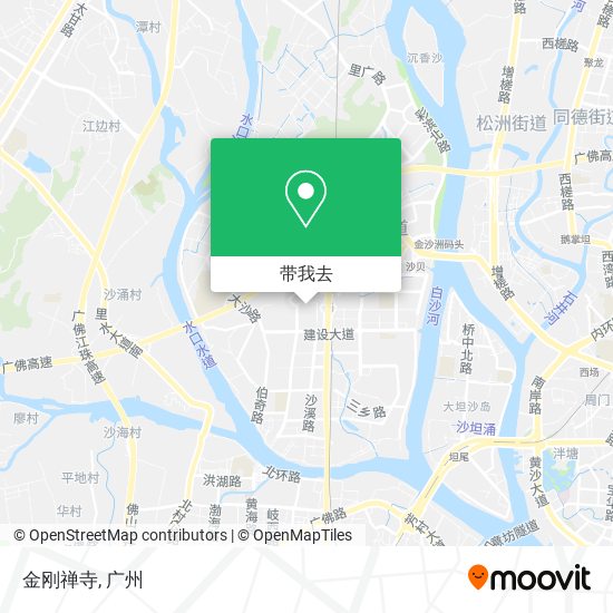 金刚禅寺地图