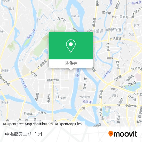 中海馨园二期地图