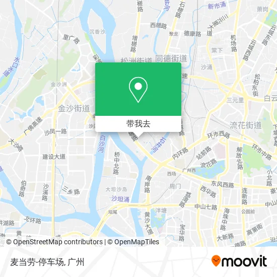 麦当劳-停车场地图