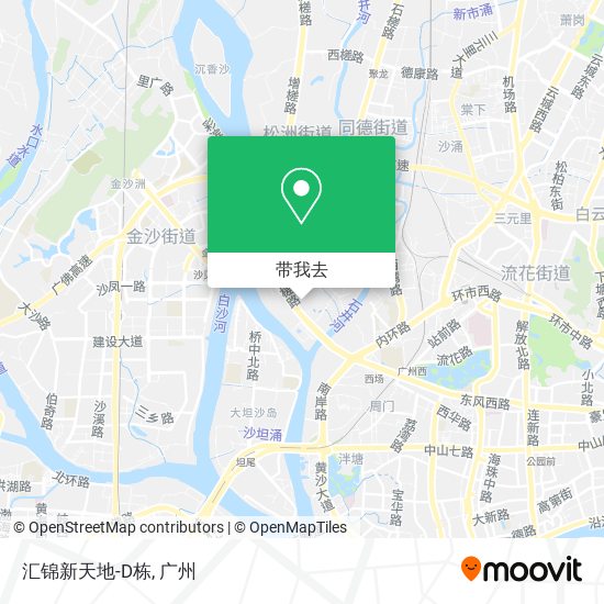 汇锦新天地-D栋地图