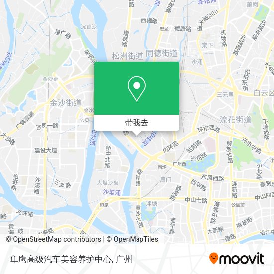 隼鹰高级汽车美容养护中心地图