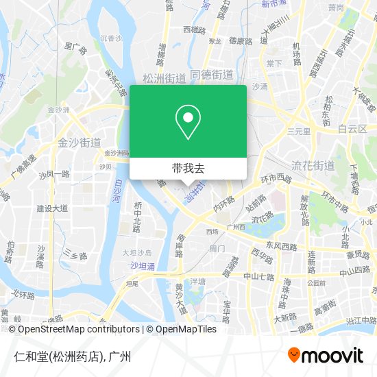 仁和堂(松洲药店)地图