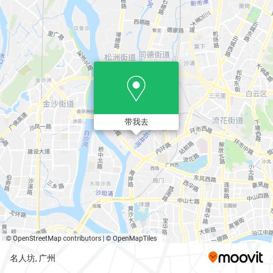 名人坊地图