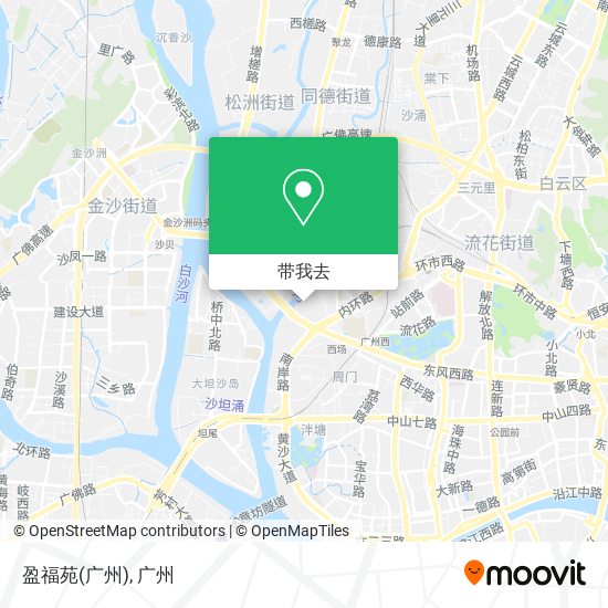 盈福苑(广州)地图