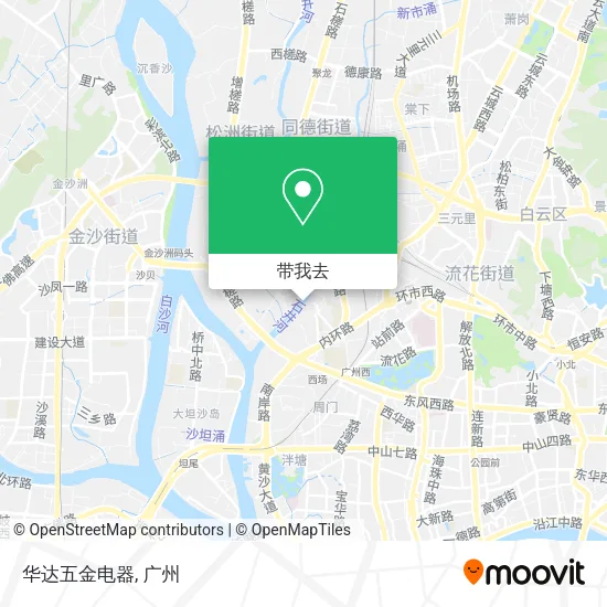 华达五金电器地图
