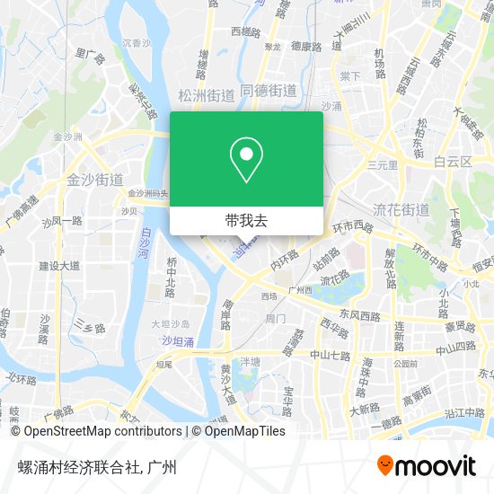 螺涌村经济联合社地图