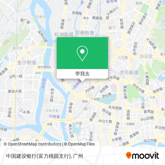 中国建设银行(富力桃园支行)地图