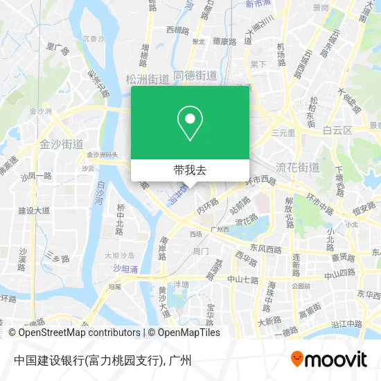 中国建设银行(富力桃园支行)地图