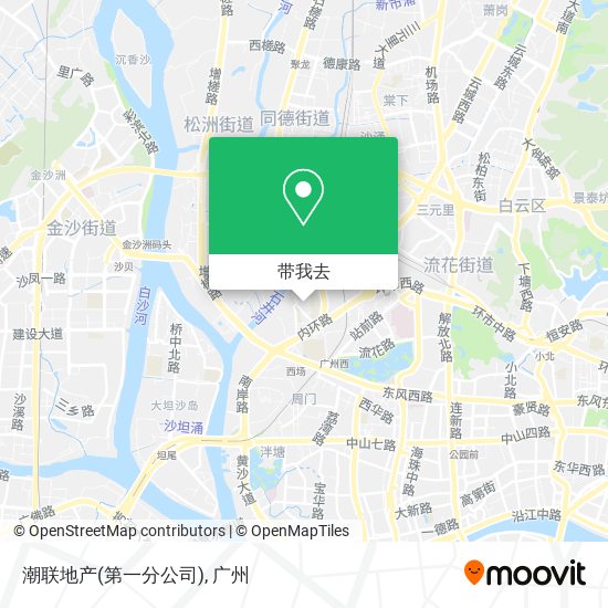 潮联地产(第一分公司)地图