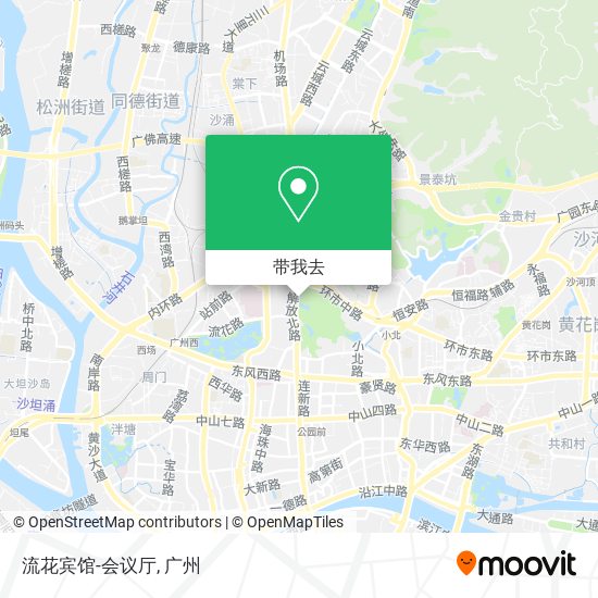 流花宾馆-会议厅地图