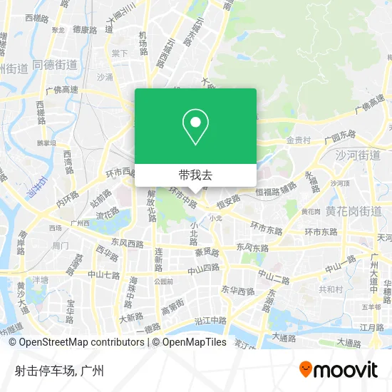 射击停车场地图