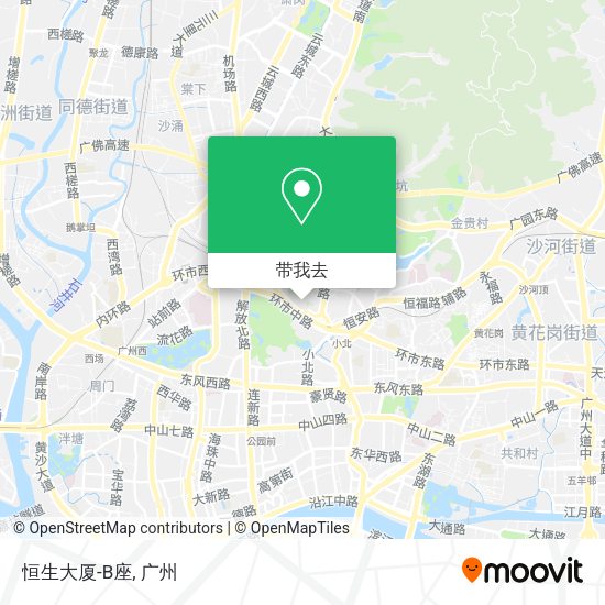 恒生大厦-B座地图