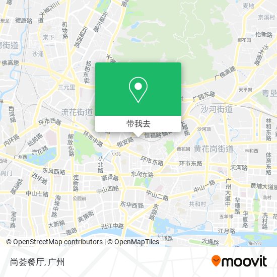 尚荟餐厅地图