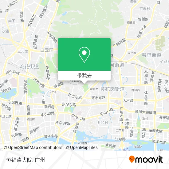 恒福路大院地图
