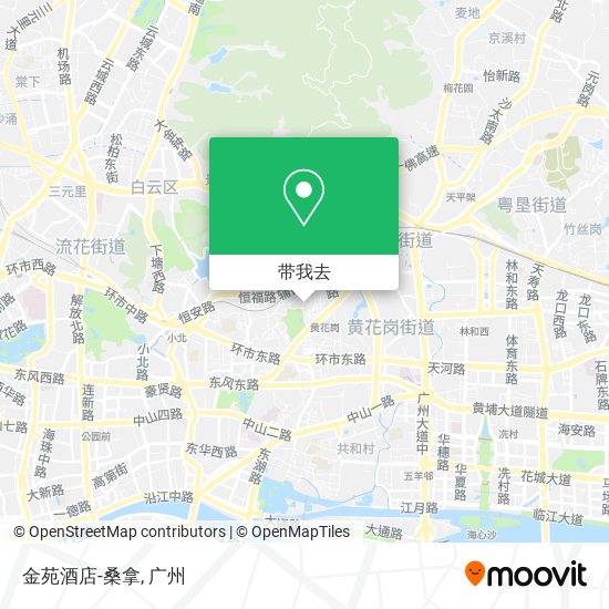 金苑酒店-桑拿地图