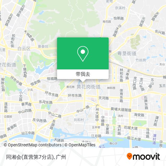 同湘会(直营第7分店)地图