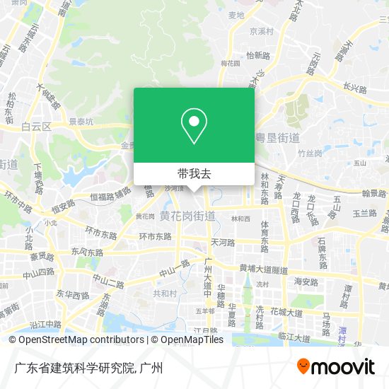 广东省建筑科学研究院地图