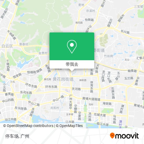 停车场地图