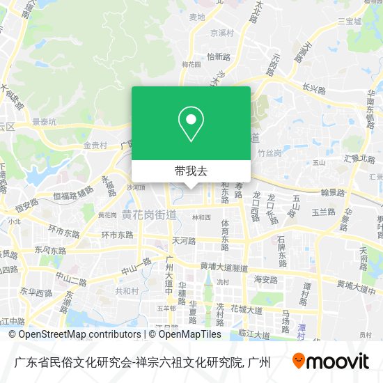 广东省民俗文化研究会-禅宗六祖文化研究院地图