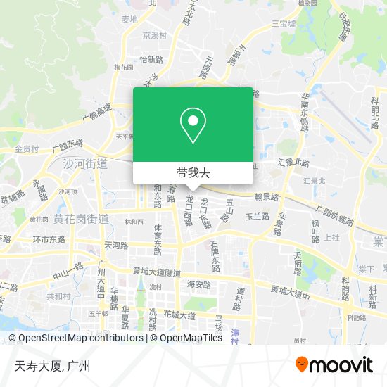 天寿大厦地图