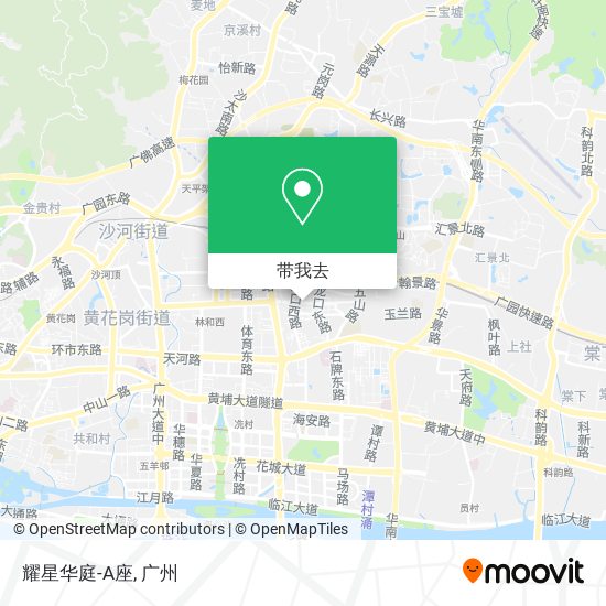耀星华庭-A座地图
