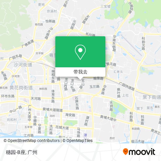 穗园-B座地图