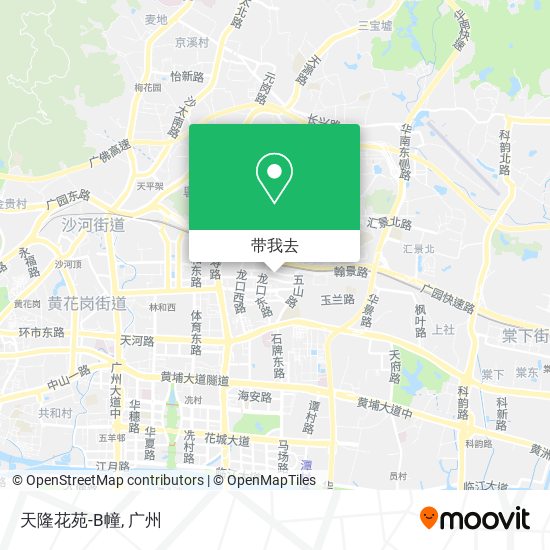 天隆花苑-B幢地图