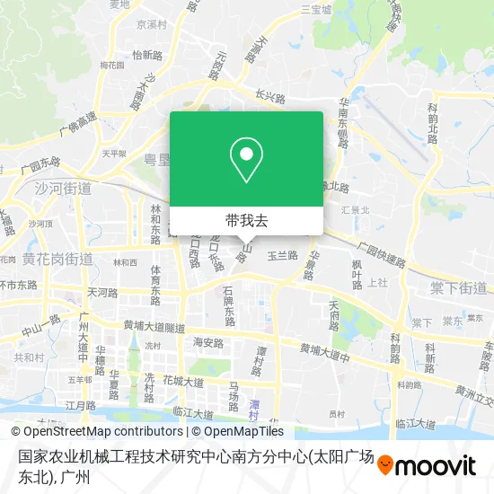 国家农业机械工程技术研究中心南方分中心(太阳广场东北)地图