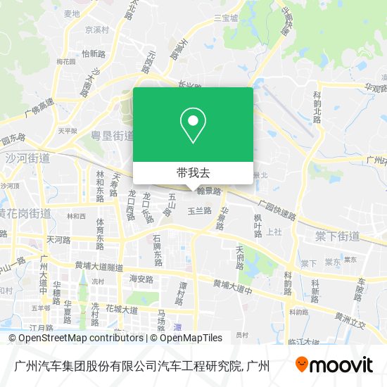 广州汽车集团股份有限公司汽车工程研究院地图
