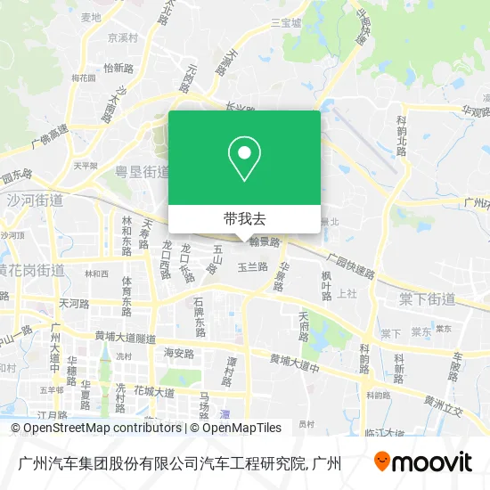 广州汽车集团股份有限公司汽车工程研究院地图
