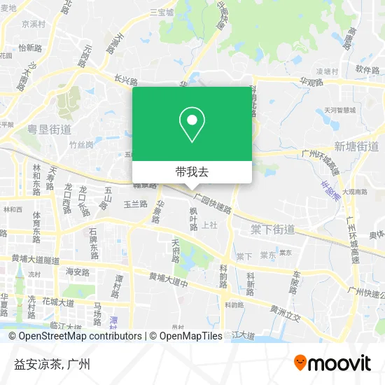 益安凉茶地图