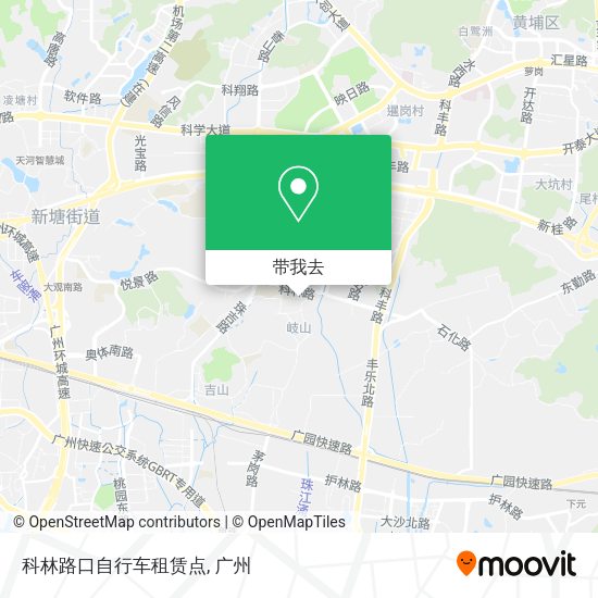 科林路口自行车租赁点地图
