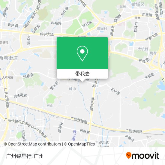 广州锦星行地图