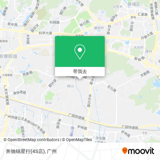 奔驰锦星行(4S店)地图