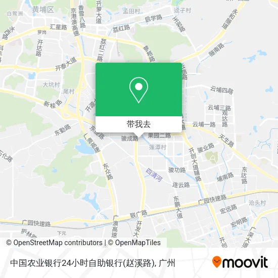 中国农业银行24小时自助银行(赵溪路)地图