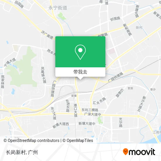 长岗新村地图