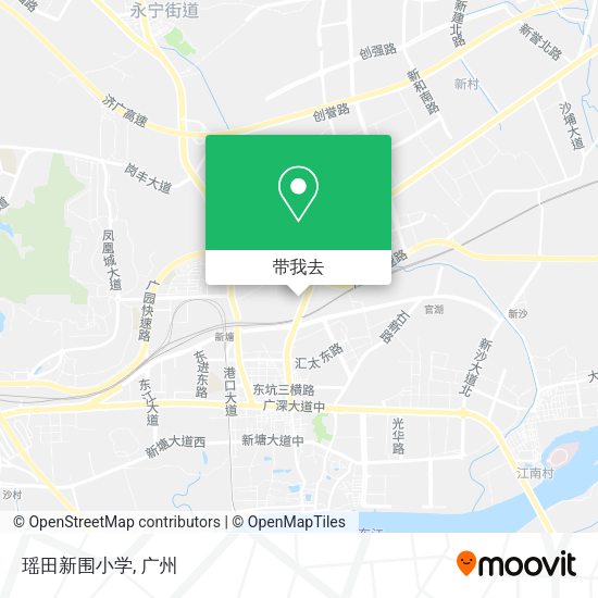 瑶田新围小学地图