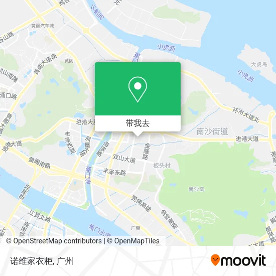 诺维家衣柜地图