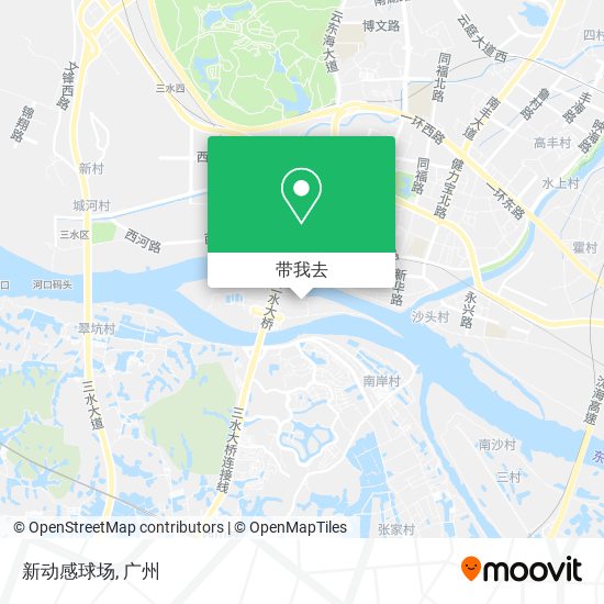 新动感球场地图