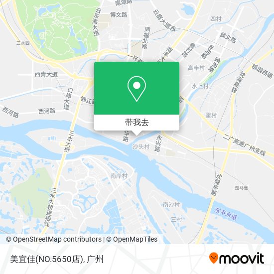 美宜佳(NO.5650店)地图