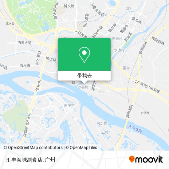 汇丰海味副食店地图