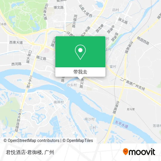 君悦酒店-君御楼地图