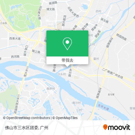 佛山市三水区团委地图