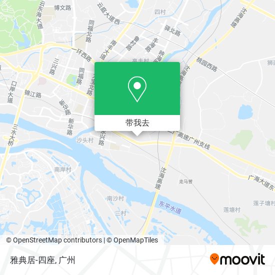 雅典居-四座地图