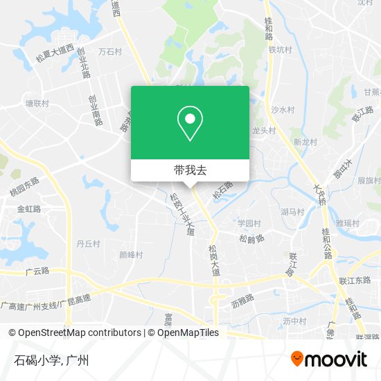 石碣小学地图
