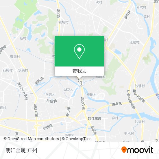 明汇金属地图