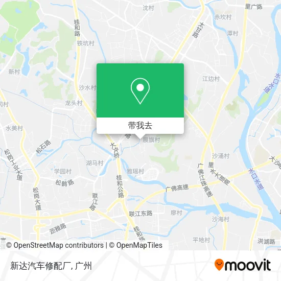 新达汽车修配厂地图