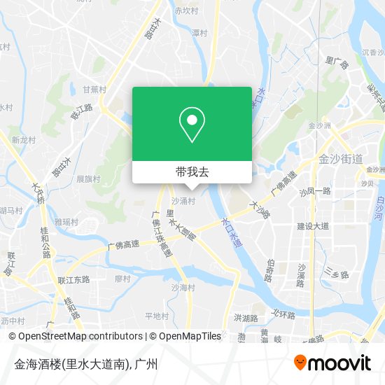 金海酒楼(里水大道南)地图