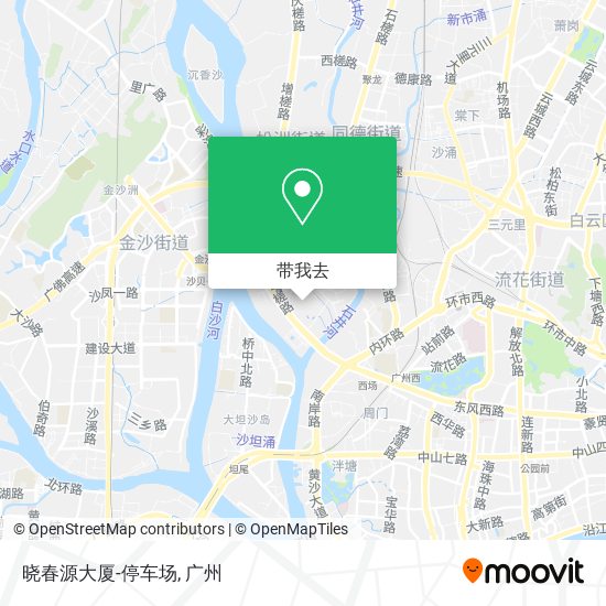 晓春源大厦-停车场地图