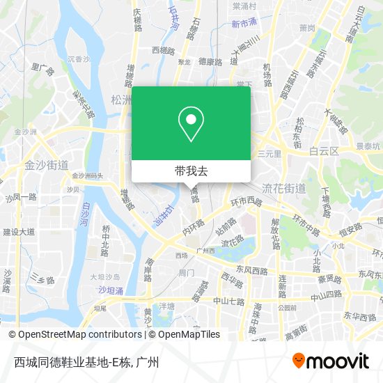西城同德鞋业基地-E栋地图